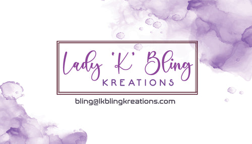 Lady 'K' Bling Kreations logo