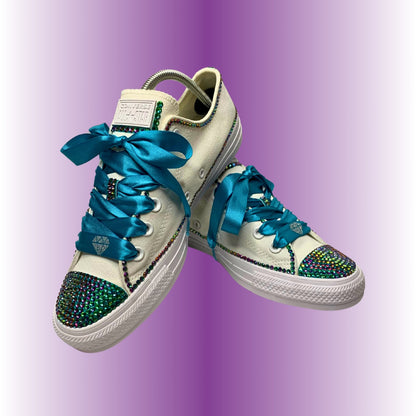 Colorful Partial Bling Converse