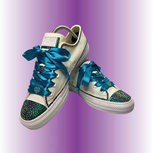 Colorful Partial Bling Converse