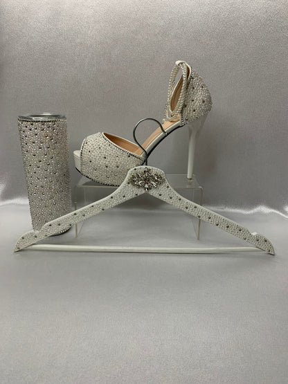 Bride Heels, Tumbler & Hanger Bundle
