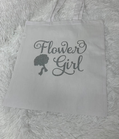 Flower Girl Tote Bag & Mirror