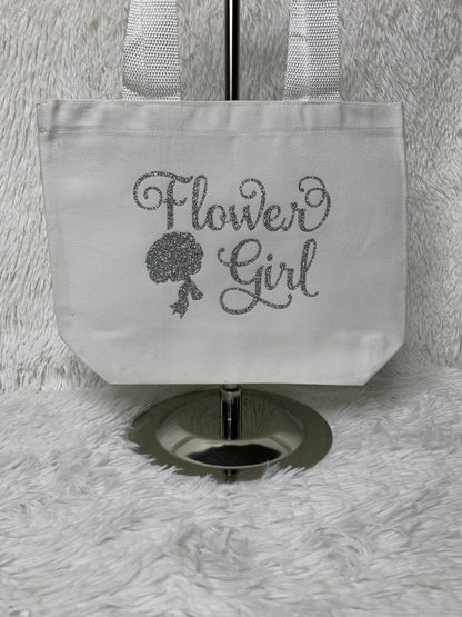 Flower Girl Tote Bag & Mirror