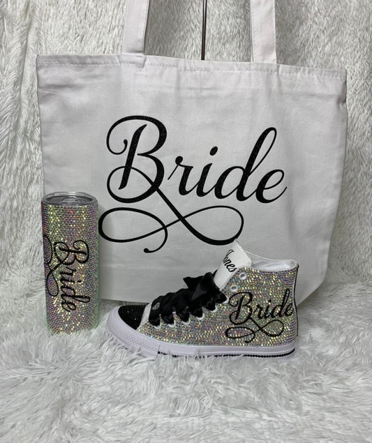 Bride Converse & Tumbler Bundle