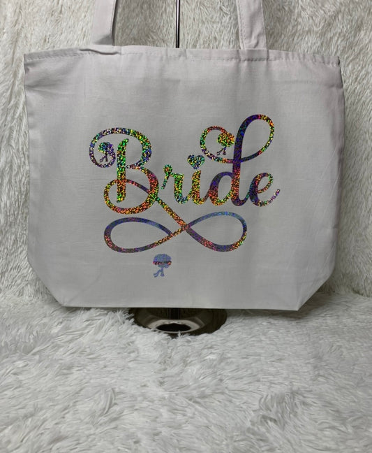 Custom Bridal Party Tote Bags